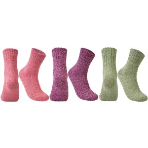1 Pair Thick Knit Vintage Winter Warm Cozy Crew Socks for Women