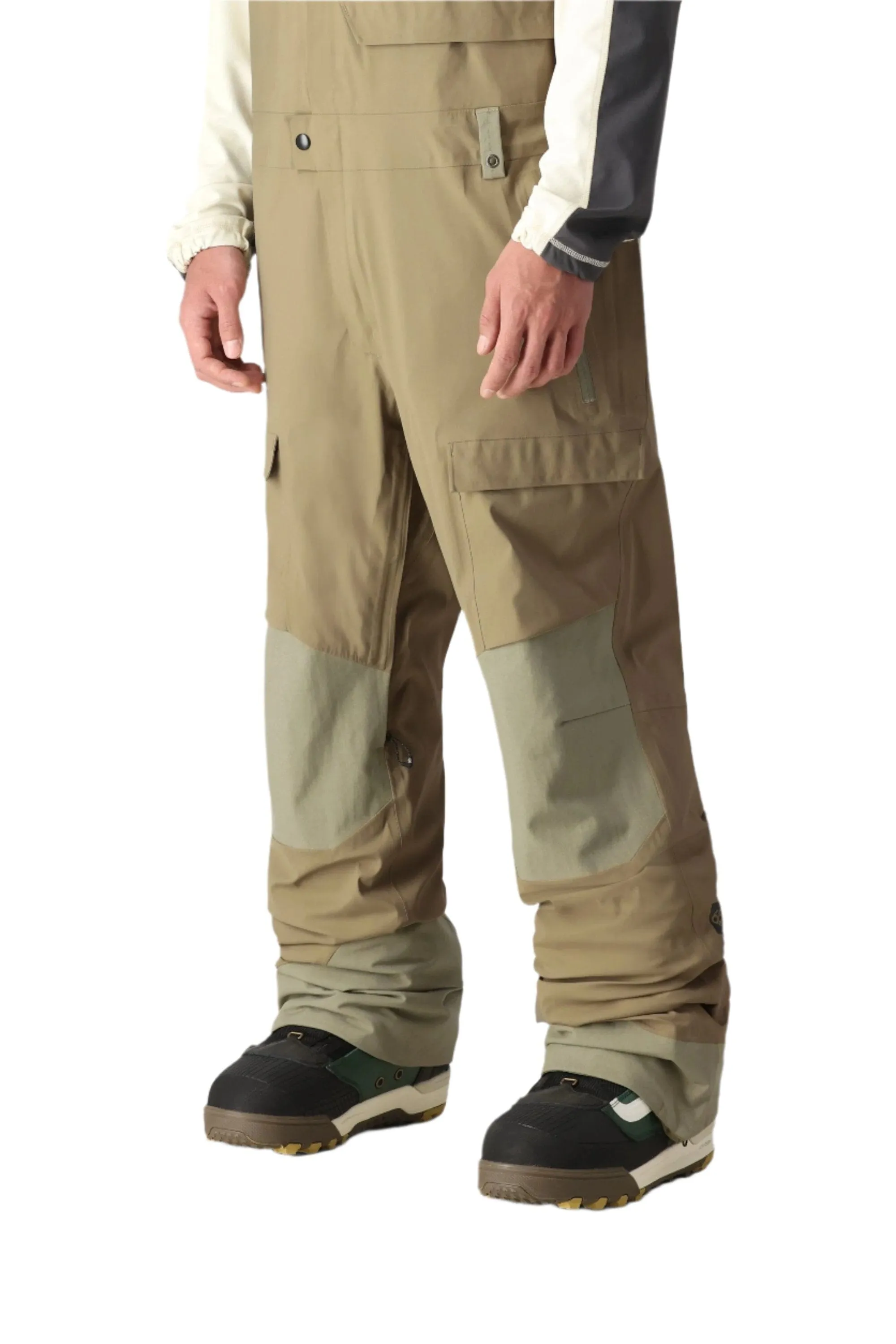 686 GORE-TEX Stretch Dispatch Bib Snowboard Pants Sage 2025