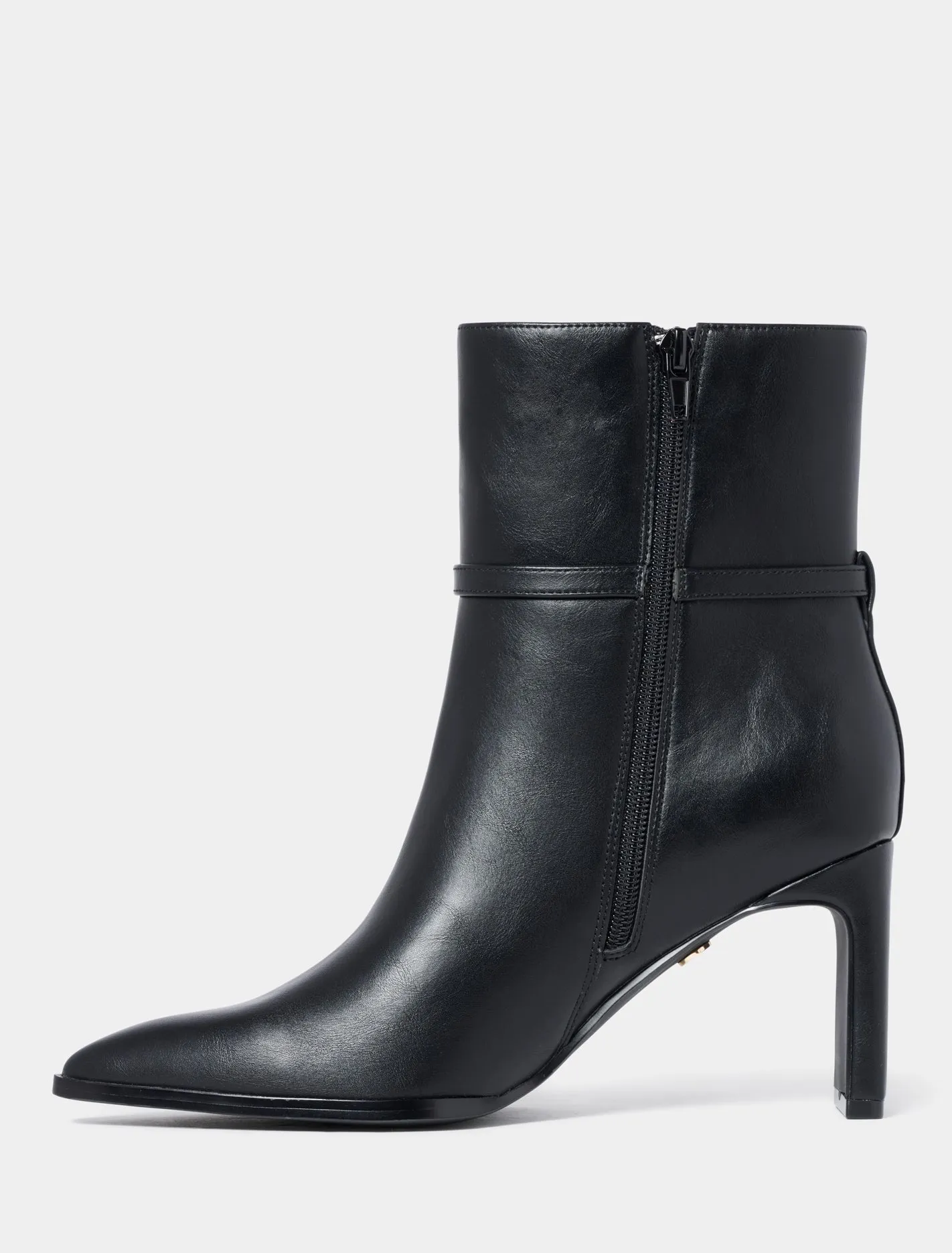 Bree Belted Shaped Heel Ankle Boot