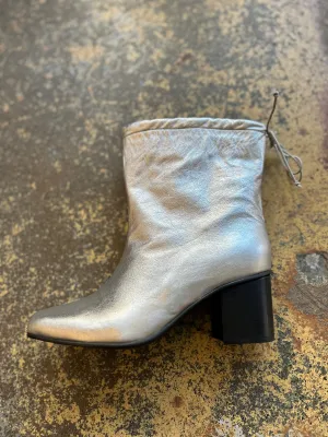 Drawstring Ankle Boot