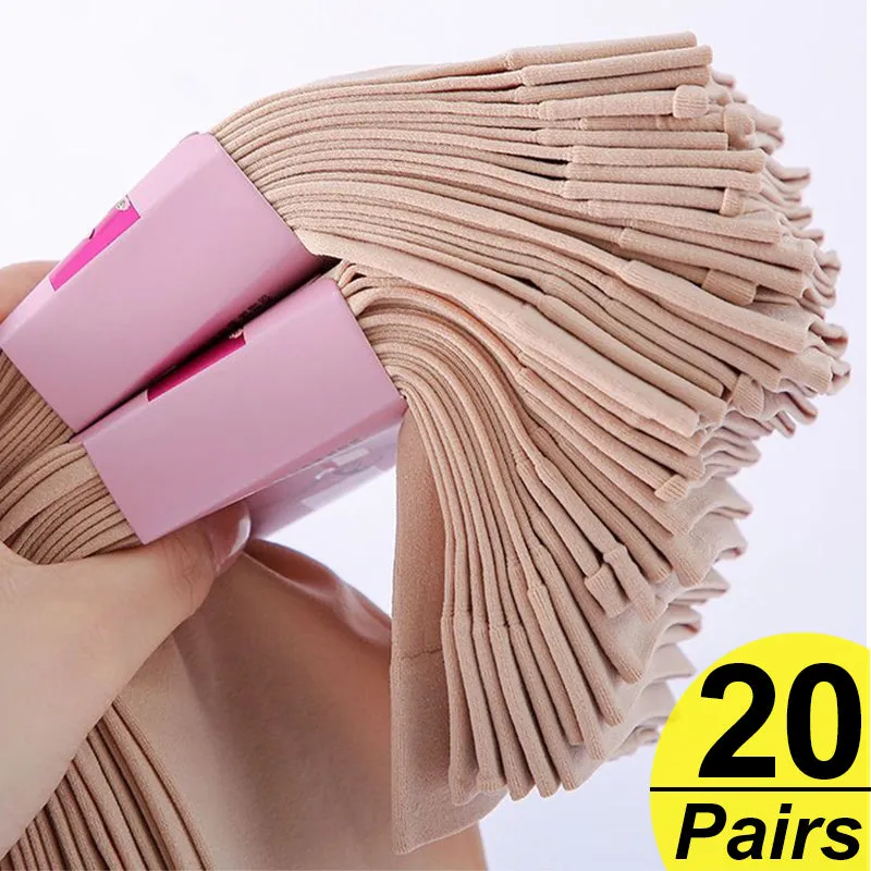 Transparent Ultra Thin Crystal Silk Socks