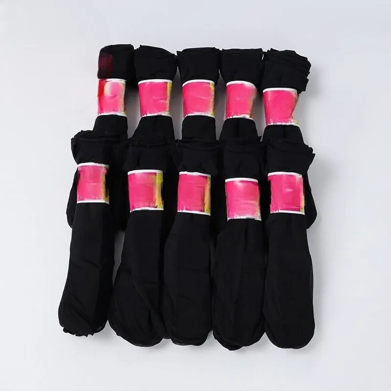 Transparent Ultra Thin Crystal Silk Socks